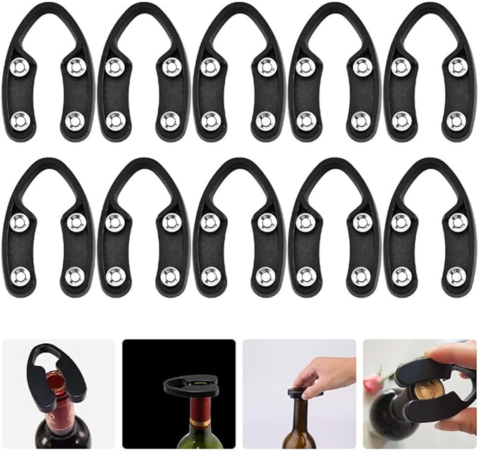 Hemoton Wine Foil Cutter for Wine Bottles Compact 2.75 Inch Aluminum Seal Remover with Ergonomic Design Easy and Quick Bottle Seal Remover for Home Bar Accessories