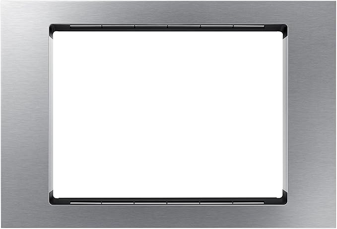 SAMSUNG 30" Microwave Trim Kit for 1.2 Cu. Ft. Counter Top Convection Microwave (MC12J8035CT) for Seamless Built-In Look, MA-TK3080CT, Stainless Steel