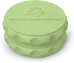 Kozo 2.5" Spice Grinder 2-Piece, Strong Grip By Kozo. (Green)
