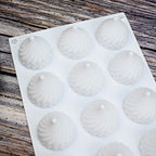 Cone Whirlwind Onion Silicone Cake Mold for Chocolate Mousse Pudding Dessert Bread Bakeware Pan Decorating (Onion C_11.6 X6.8 X1.72inch)