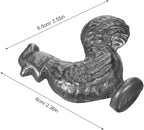 Alipis 2pcs Iron Chicken Cooking Tool: Cast Iron Supplement Tool 2.55x2.36in | Ideal For Vegans And Pregnant Women | Cooking Accessory For Healthy Meals