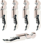 Professional Waiter Corkscrew Wine Openers Set(4PCS), Heavy Duty Stainless Steel Hinges Wine Key for Restaurant Waiters, Sommelier, Bartenders