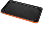 All American 1930 - Ultimate Flat Griddle with Ceramic Non-Stick Coating - Saffron Orange - Durable & PFAS Free - For Easy, Prep, Cooking, & Cleaning - Made in the USA