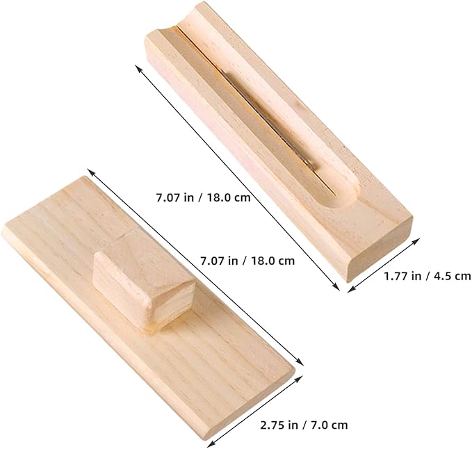 minkissy Wooden Chestnut Opener Tool Set, Non-slip Handle Nutcracker and Peeling Gadget for Chestnuts, Walnuts, and Lotus Seeds, Lightweight Specialty Kitchen Utensil for Home