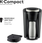 Keurig MAIN-85544 Compact Single-Serve K Cup Pod Coffee Maker, Black, 2.3