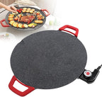 Indoor Smokeless Electric Grill Griddle, Nonstick Tabletop Grill for Indoor Cooking, Steaks Burgers Pancakes BBQ, Compact Easy Clean Design (12in)
