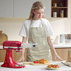 GVODE 3 in 1 Pasta Attachment for KitchenAid Stand Mixer, All Metal Pasta Maker KitchenAid Attachment, Pasta Sheet Roller, Spaghetti Cutter, Fettuccine Cutter Maker Accessories and Cleaning Brush