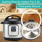 2-Pack Sealing Ring 3 Quart for Instant Pot, BPA-Free Sealing Ring Replacement Parts for InstantPot 3QT, Food-grade Gasket for Instantpot Mini 3 Qt, Seal Accessories for Instant Pot