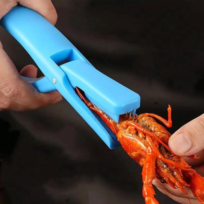 Luxshiny 2pcs Crawfish Peeler and Shrimp Sheller Tool Set, Household Seafood Shelling Device with Ergonomic Handle for Easy Crayfish and Shrimp Shell Removal, Kitchen Specialty Gadget