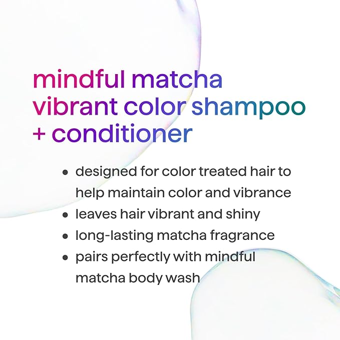 Method Color Protect Shampoo, Mindful Matcha, Matcha + Yuzu + Jasmine notes, 14oz