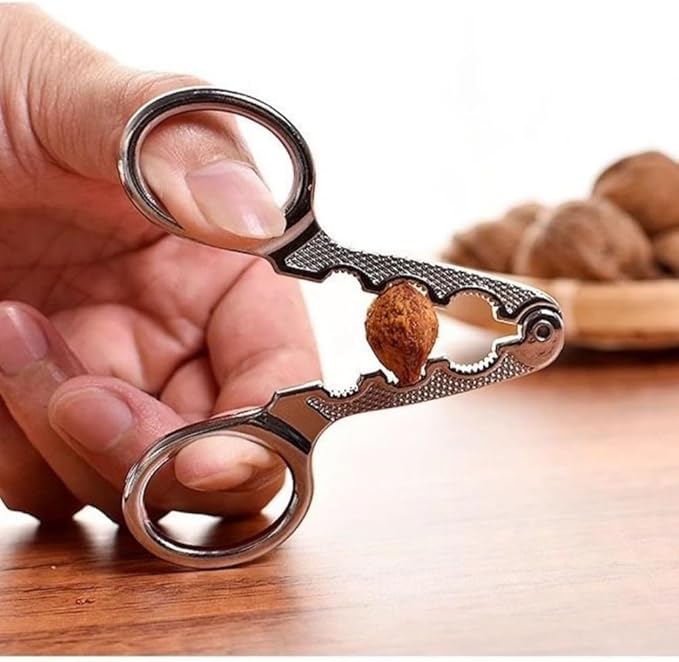 Nut Crackers Nuts Pistachio Sheller Opener Kitchen Tools Stainless Steel Nutcracker Multi-Function Walnut Pine Sheller Opener Specialty Gadgets
