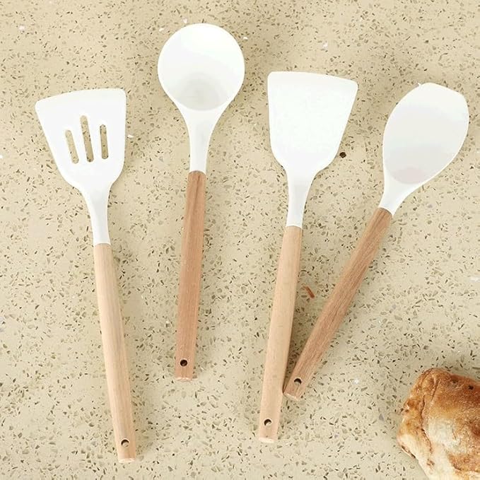 Kitchen Utensils Set Non-stick Kitchenware Cooking Tools Spoon Soup Ladle Spatula Shovel Accessories
