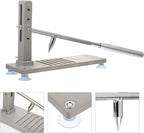 OSALADI Adjustable 4-stage Oyster Shucker Tool Multifunctional Seafood Opener with Gear Adjustment Home Oyster Crusher Kitchen Specialty Gadget