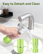 Immersion Blender Handheld 5 in 1 Hand Blender, 1000W Hand Mixer Stick, BPA-Free 12 Speed Handheld Blender with Mixing Beaker, Chopper, Whisk and Milk Frother for Soup, Smoothies, Sauce, Baby Food