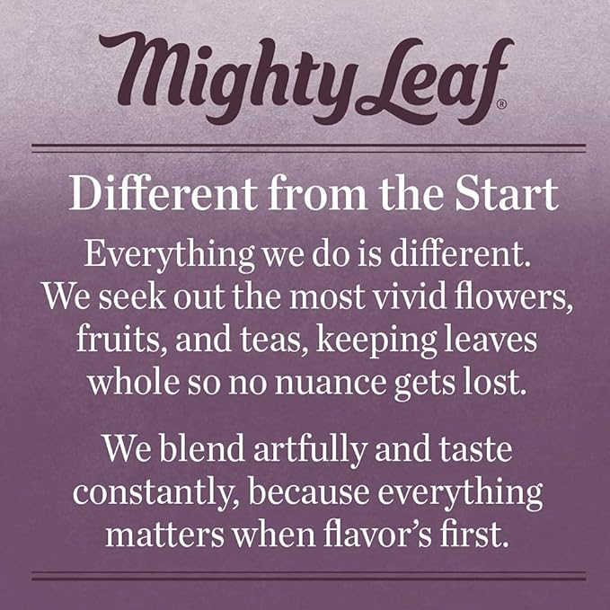 Mighty Leaf Tea, Organic Mint Matcha Green Tea Powder, 1.5 Ounce Tin, 100% Japanese Matcha, Unsweetened
