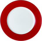 Pfaltzgraff Kenna Red 16-Piece Porcelain Dinnerware Set, Service for 4