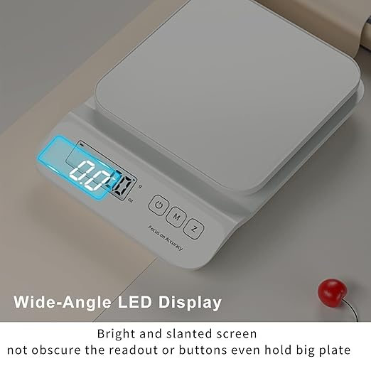 SKEAP Food Scale, 11lb Digital Kitchen Scale with 2 Units LCD Display and Tare Function,Weight Grams and Ounces for Baking Cooking Coffee Package Postage
