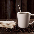 Party Essentials Bamboo Coffee Stirrers/Beverage Stir Sticks, 7" Length, 1000-Count, Natural