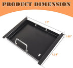 Half Size Griddle for Nexgrill Replacment Parts 4 Burner 720-0830H 720-0549 720-0670C Flat Top Griddle for Nexgrill Parts 5 Burner 720-0888S 720-0888N Carbon Steel Plate for Ninja FlexFlame PG300
