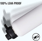 32 oz Insulated Water Bottle with Handle, 304 Stainless Steel Water Bottles with Wide Mouth, Double Wall Vacuum Sports Water Bottle, BPA Free, Keep Cold and Hot, White