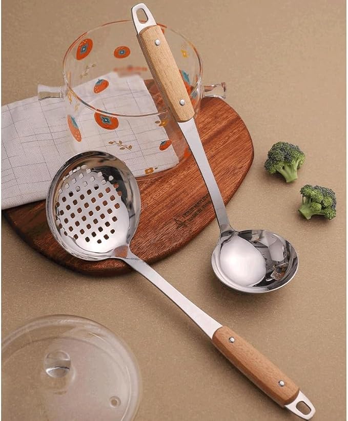 Stainless Steel Kitchen Tools Cooking Set Spatula Shovel Soup Spoon Accessories Baking