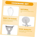 LABRIMP 9-piece Kitchen Gadgets Set Teal Kitchen Accessories Non Stick Cooking Tools Plastic Handle Utensil Set Baking Utensil Set Cooking Utensils