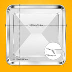 GWY 11.7"×11.7" Baking Pan for Breville BOV800XL BOV810BSS BOV845BSS BOV900BSS Smart Oven, Compatible with Ninja SP100 SP101 SP1001C SP201 Air Fry Oven