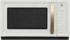 Beautiful 1.1 Cu Ft 1000W Sensor Microwave Oven Compact Countertop with Smart Sensor Cooking, 10 Power Levels & Easy Clean Interior – Perfect for Quick Meals, Office & Holiday Hosting