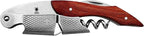 Professional Waiter Corkscrew Wine Opener – Stainless Steel Wine Key with Foil Cutter & Bottle Opener, Heavy Duty Sommelier Tool for Bartenders & Wine Lovers, 2 Pack