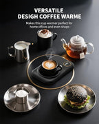 Coffee Mug Warmer, 3-Temp Settings USB Coffee Mug Warmer, 113℉/131℉/149℉ Plug in USB Candle Warmer Beverage for Coffee, Cocoa, Tea, Candle, Mom Gifts Women Gifts