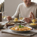 Soro Essentials- 6 oz. Stainless Steel Round Au Gratin Dish Set of 2 - Serving Dish for Individual Serving Casseroles Lasagna and Cobblers Table Serving Dishes Casserole Dishes Individual Gratin Dishes
