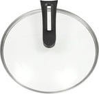 13 Inch Stainless Steel Wok Pan with Lid, Honeycomb Coating Woks & Stir-fry Pans Nonstick Wok Induction Wok Set Chinese Wok No Chemical Coated Wok for Induction, Electric, Gas, Halogen