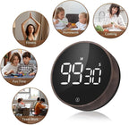 VOCOO Digital Kitchen Timer - Magnetic Countdown Countup Timer with Large LED Display Volume Adjustable, Easy for Cooking and for Seniors and Kids to Use