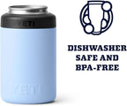 YETI Rambler 12 oz. Colster Can Insulator for Standard Size Cans, Big Sky Blue (NO CAN INSERT)