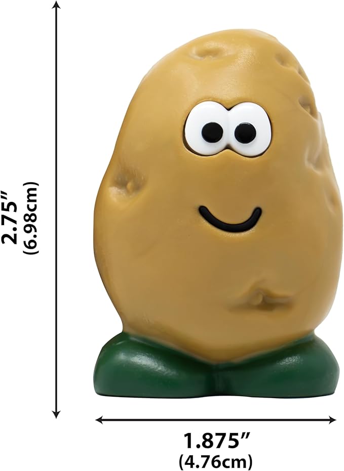 Joie Spud Dude Potato Brush, Vegetable and Fruit Scrubber, Produce Cleaner, Cute Kitchen Gadget, Dishwasher Safe