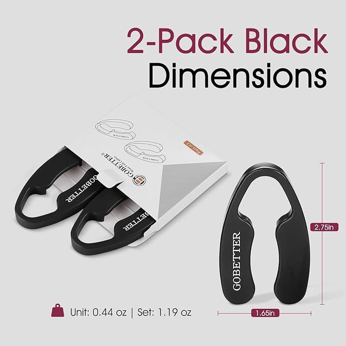 GOBETTER 2 Pcs Wine Foil Cutter Magnetic Design, 4 Stainless Blades Foil Remover Wine Bottles Opener Accessory, Removes Foil Top Effortlessly for Wine Lovers, Black