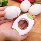 Yellow Egg Shell Opener Egg Topper Cutter Egg Cracker Separator for Quickly Cutting Off The Tops of Eggs Egg Shell Scissors Opener Kitchen Gadgets Tools Egg Separators Specialty Tools and Gadgets