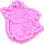 Dragon Fondant Molds Dragon Silicone Candy Mold For Cake Decoration Cupcake Topper Candy Polymer Clay Chocolate Gum Paste Set Of 2