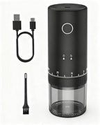 CEVING First Grind-While-Charging Rechargeable Coffee Grinder, 1.7X Faster Grinding with 38 External Adjustable Settings, Conical Ceramic Burrs & 2000mAh Battery, Portable for Travel, Camping, etc.