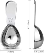Coffee Scoop, Stainless Steel 2 Table Spoon 30ML