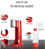 Commercial Soda Maker Bubble Water Machine Home-Made Soda Carbonated Cold Drink Machine (not included CO2)