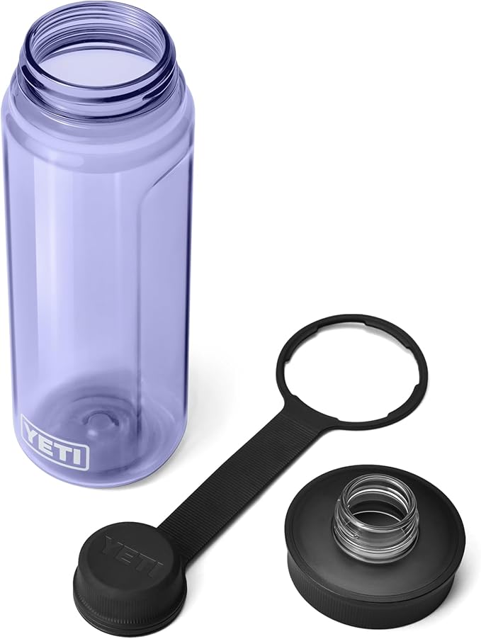 YETI Yonder Water Bottle with Yonder Tether Cap, Lightweight, Leakproof and BPA-Free