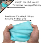 Piping Bags and Tips Set, 18" Reusable Piping Bags, Frosting Piping Kit for Baking with Pastry Bags and Tips, Standard Converters, Silicone Rings, Cake