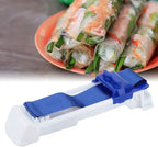 Eujgoov DIY Plastic Vegetable Meat Spring Roll Wrapper Vegetable Meat Rolling Tool Rolling Tool Sushi Maker Making Home Kitchen Tool (2 Trumpets)