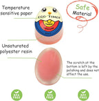 Lasubst Egg Timer for Boiling Eggs that Changes Color When Done, Tricolor