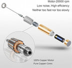 Milk Frother Handheld, Battery Operated Coffee Foamer Drink Mixer with 2 Stainless Steel Electric Whisks for Coffee, Latte, Cappuccino, Hot Chocolate, Protein， Batteries Included, Golden