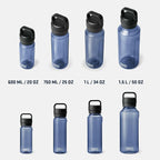 YETI Yonder Water Bottle with Yonder Chug Cap, Lightweight, Leakproof and BPA-Free
