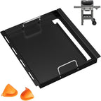 Spirit 200 Full Size Griddle Inserts for Weber GS4 Spirit II & I 200 Series 2-Burner E-210 E-220 S-220 S-210 S-215 Gas Grill Parts, Carbon Steel Flat Top Griddle Plate for Weber 7637 64815 Grate