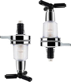 Optic Liquor Dispenser 1.5oz 45ml Bar Tool for Wine, Cocktails, and Liquor, Drink Pourer Bartending Tool，Perfect for Pouring and Measuring Spirits at Home or Pubs, Set of 2