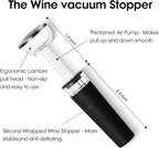 Beneno Multifunctional Wine Bottle Opener Gift Wing Corkscrew, Foil Cutter, Vacuum Stopper & Aerator Pourer, Perfect for Wine Lovers Man Woman, Elegant Black